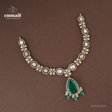 Bharaa Victorian Green Necklace