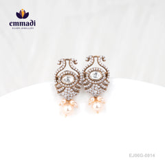 Bhaskara Victorian White Studs