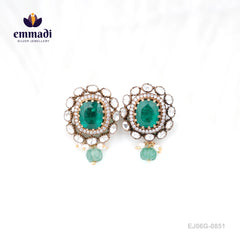 Carusila Victorian Green Studs