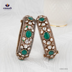 Chintana Victorian Green Bangles