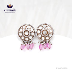 Ginibala Victorian White Studs