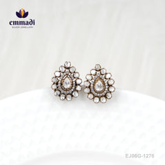 Homakala Victorian White Studs