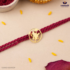 Handcrafted Silver Rakhi for Raksha Bandhan