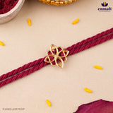 Handcrafted Silver Rakhi for Raksha Bandhan