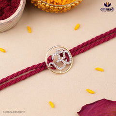 Handcrafted Silver Rakhi for Raksha Bandhan