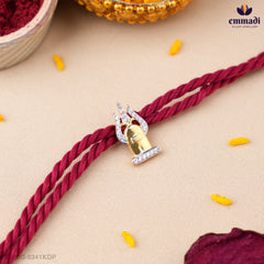 Handcrafted Silver Rakhi for Raksha Bandhan