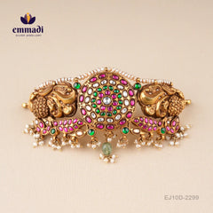 Mira's Kundan Nakshi Multi Choker: Handcrafted Indian Jewelry for Elegance