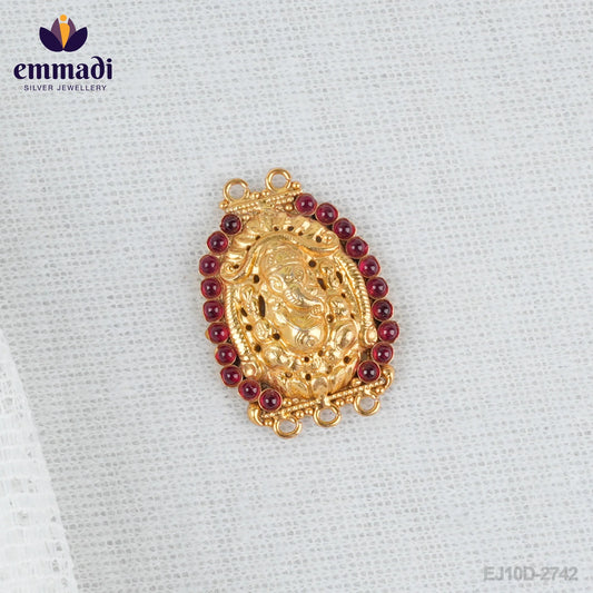 Anulika MOPS NAKSHI RED - Luxurious Handcrafted Jewelry