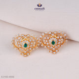 Raima Radiant Green Stone Studs