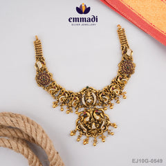 Rakshasa Cz Nakshi Multi Necklace