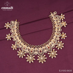 Sahisha Cz Red Necklace