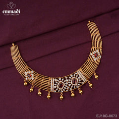 Saskara Stone Red Necklace