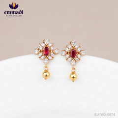 Sasraya Stone Red Studs