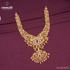 Savidha Stone Red Necklace
