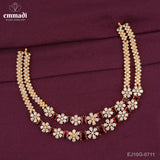 Sanghita Stone Red Necklace