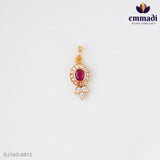 Siddhima Stone Red Pendant