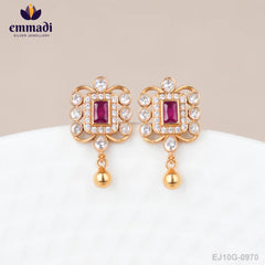 Sudiksha Stone Red Studs
