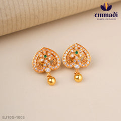Sunayana Stone Green Studs