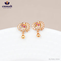 Suprabha Stone Red Studs