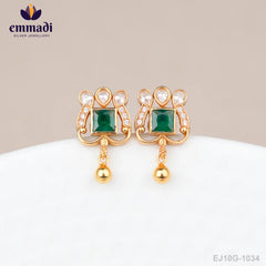 Surotama Stone Green Studs