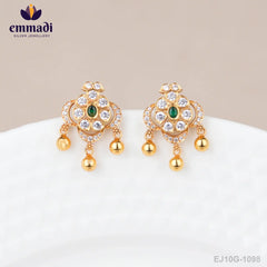 Tammanna Stone Green Studs