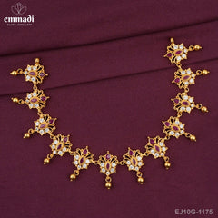 Tapashya Stone Red Necklace