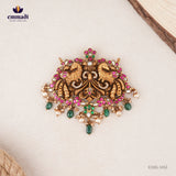 Budhajana Kundan Nakshi Multi Pendant