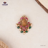 Chaitrika Kundan Nakshi Pink Pendant