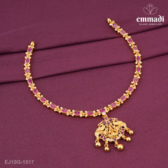 Debadrita Stone Pink Necklace