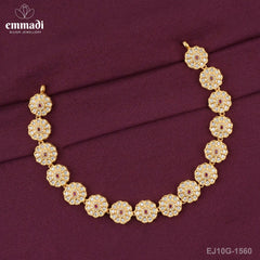 Dipshikha Stone Red Necklace