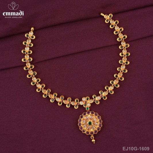 Jagadamba Stone Multi Necklace