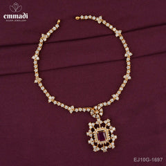 Katyayana Stone Red Necklace