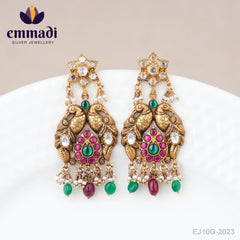 Padmakara Kundan Nakshi Multi Hangings