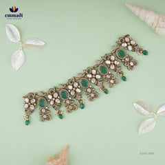 Pratiksha Victorian Blue Choker