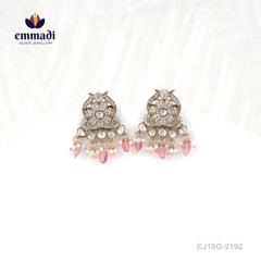 Ratnabala Victorian White Studs