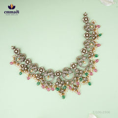 Shefalika Victorian Pink Necklace