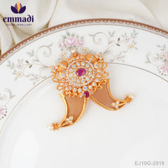Bharadvaja Puligoru Pink Pendant