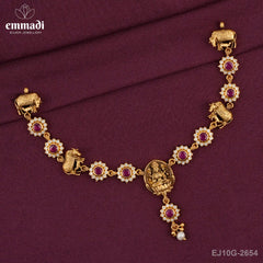 Kanthamala Nakshi Red Necklace