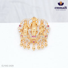 Saptadeepa Nakshi Red Pendant