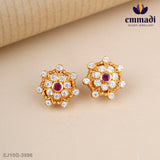 Tiksavega Stone Red Studs