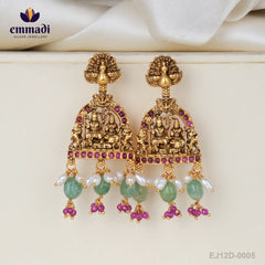 Jagadambika Nakshi Red Hangings