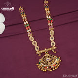 Laksmipriya Stone Navrathan Necklace