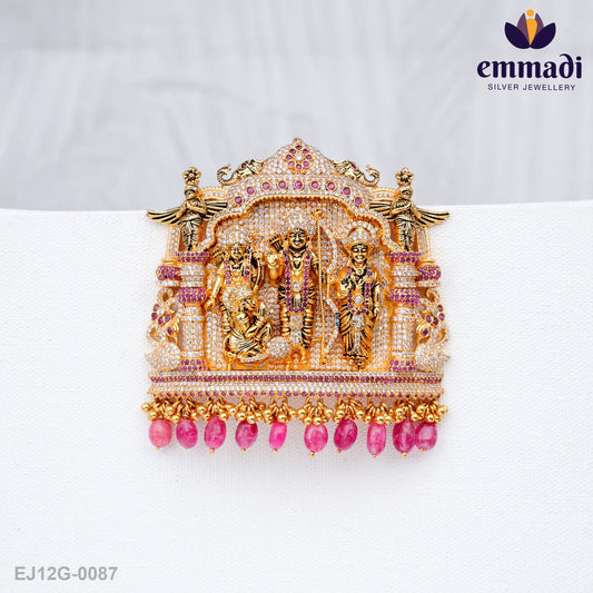 Narasardula Ramparivar Pink Pendant