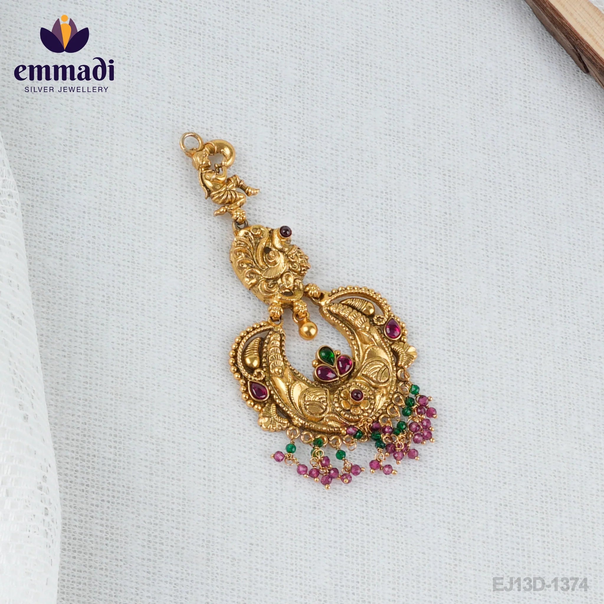 Anasvara PAPIDI BILLA NAKSHI MULTI: Exquisite Handcrafted Gold