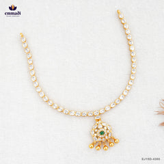 INDU Exquisite Green Stone Necklace
