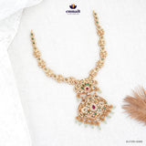 INDUKALA Exquisite Multi-Color Stone Necklace