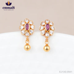 Hujaymah Stone Red Studs