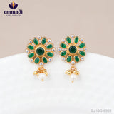Kishmish Stone Green Studs