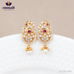 Yamshith Stone Red Studs
