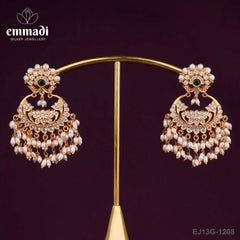 Hari Chandbali Green Hangings